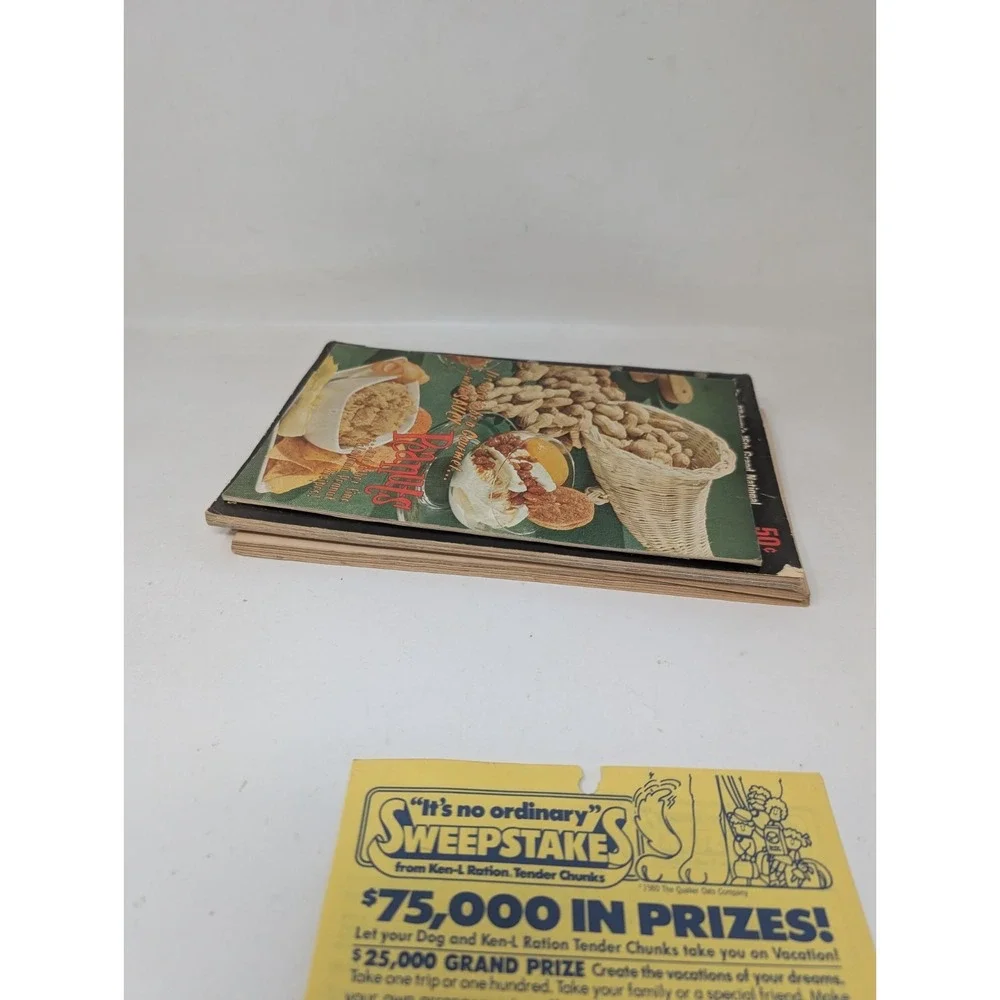 Vintage Pillsbury Cook off Bake off  Cookbook Lot Dessets Cake Cookie Peanut